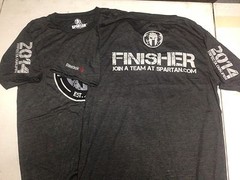 2 Medium- NWOT Reebok Spartan 2014 Finisher 60% Cotton 40% Poly T- Shirt