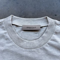 Essential Fear of God Light Oatmeal Short Sleeve Tshirt Men’s Brand New Size S