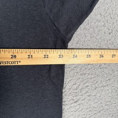 Left Field Sportswear NYC Shirt Mens XL Black Hemp Casual Preppy Tee USA Made