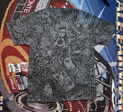 Defcon AOP Shirt Hacker Convention Def Con All Over Print Men’s Large Logo Rare