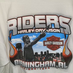 Legendary Harley Davidson Men’s XL White T-Shirt Birmingham, AL See Photos