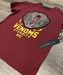 ETERNITY BC/AD Men`s Venom Cobra T-shirt Small Live Fast MSRP $49 New with Tags