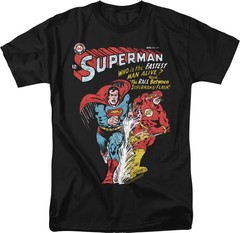 Superman & Flash T-Shirt 180 GSM | 100% Cotton DTG Print