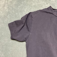 V.I.P. Collection T Shirt Mens Large Navy Blue Stretch Crew Neck Short Sleeve