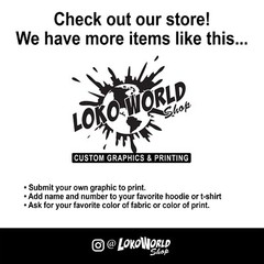 Custom T-shirt, (requested from buyer)