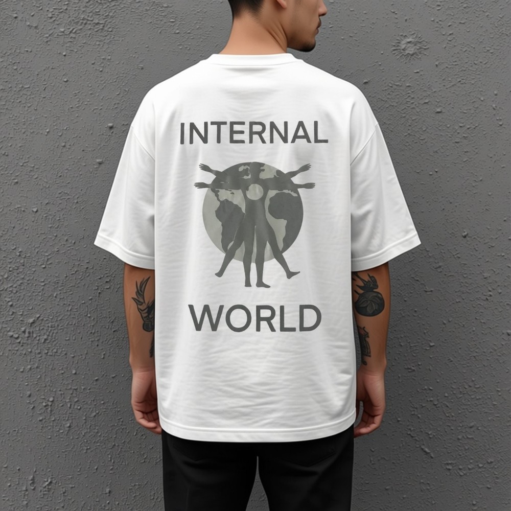Graphic TShirt Max Heavyweight – Original Artwork Design Internal World Limited