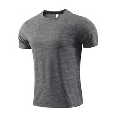 Mens Short Sleeve Sport t Shirt Quick Dry Running Compression T-shirt Breathable