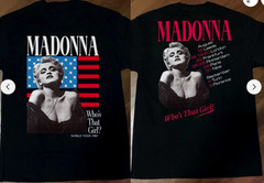 Madonna Who’s That Girl World Tour 1987 T-Shirt