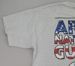 Army National Guard Shirt Mens XL Gray Graphic Military Recruiting Tee