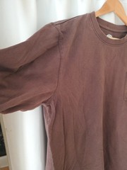 Dickies Performance Long Sleeve Pocket Brown Workwear Pullover Shirt Men’s XL