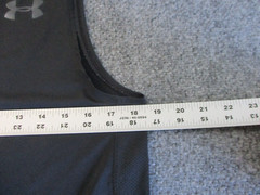 Under Armour Tank Top Shirt Men’s Medium Black Polyester Compression *