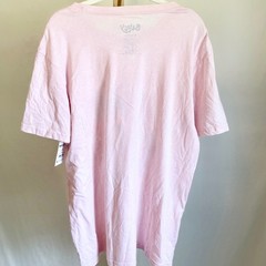 Bluey Mens Smoochy Kiss Graphic T-Shirt Pink Bandit Chilli Bingo Tee NEW Size M