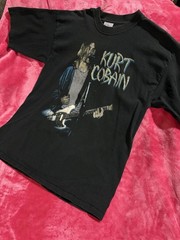 Vintage 90’s Kurt Cobain Nirvana Memorial Tribute T-Shirt
