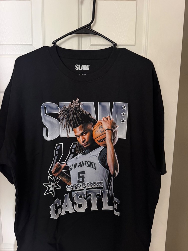 New SLAM Stephon Castle Basketball T-Shirt – Retro Graphic Tee Size Mens XL