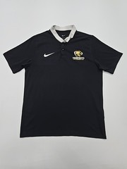 Nike Boys Black Dri-FIT Polo Shirt Size M Regular Fit Machine Washable