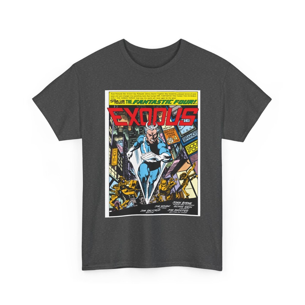 Quicksilver T-Shirt Marvel Comics John Byrne Art Retro Vintage-Style Tee