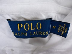 Polo Ralph Lauren T-Shirt Mens Medium White Hooded Embroidered American Flag USA