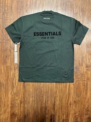 Fear of God Essentials Tee Stretch Limo Size Large Oversized Authentic #4341