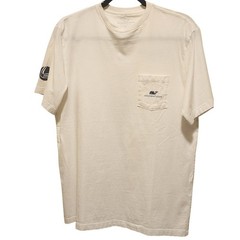 Vineyard Vines Mens White I Whale Golfing Short Sleeve Pocket T-Shirt Small