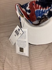 POLO Ralph Lauren NATIONAL TEAM USA TIE-DYE CHINO BALL CAP Leather Strap