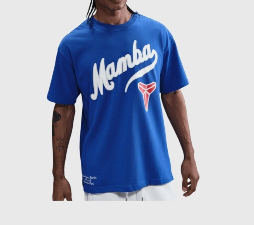 NEW Nike Dodgers Kobe M90 T-shirt Tee Blue IH2135-480 Size M IN HAND