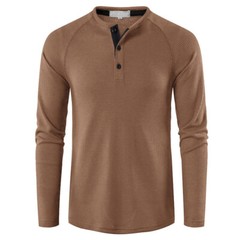 Zonbailon men’s T-shirt Polo shirts loose casual bottomed long sleeve