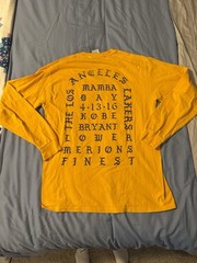 Kanye West I Feel Like Kobe Bootleg Long Sleeve T-Shirt Large Kobe Bryant Shirt