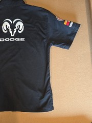 F1 Racing Polo Button Up Shirt Dodge Siemens Size Medium Pockets