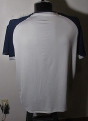 LAYER 8 Ivory Blue Short Sleeve Compression T-Shirt Size 2XL 50-52