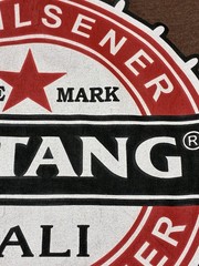 Bintang Bali Pilsner Beer Shirt Men’s L Brown Dad Bar Trip Hippie Travel