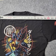 Yu-Gi-Oh Dark Magician Graphic T Shirt Men’s Small Black Anime Manga ©1996
