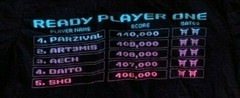 Mens Tshirt T Shirt S Small Ready Player One Science Fiction Film Black