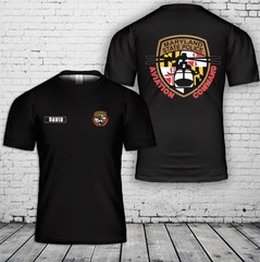 Custom Name Maryland State Police Aviation Command 3D T-Shirt