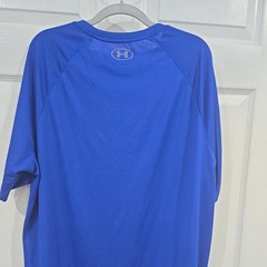 New With Tags Under Armour Men’s Shirt Blue XL Short Sleeve UA Tech 2.0