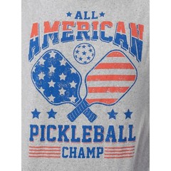 Way to Celebrate Men’s 4th of July Pickleball Champ Graphic Muscle Tank (Medium)