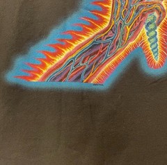 TOOL Band Graphic Raglan T-Shirt Black Gray XL Los Angeles California Sz S
