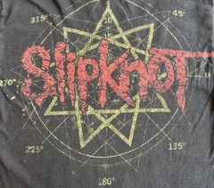 Vintage Slipknot “All Hope Is Gone” 2008 Metal Band Tour Big Logo T Shirt