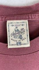 Vintage Wild Side A Walk Shirt Mens Large Maroon Spider Iguana Graphic 90s