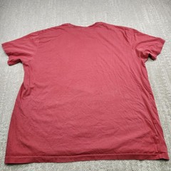 Vintage Polo Ralph Lauren Shirt Men Large 90s Y2K Spellout Red Single Stitch