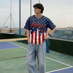 Custom Name USA 250th Anniversary Baseball Jersey Patriotic Eagle 1776-2026