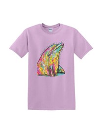 T-Shirt S to 2XL 3XL – NEON DOLPHIN sealife nautical adult