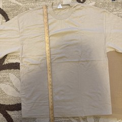2xL Beige 5 PACK AAA 1301 ALSTYLE MENS PLAIN SHORT SLEEVE T SHIRT CASUAL SHIRTS