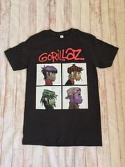 NEW- GORILLAZ – COLLAGE LOGO -T-SHIRT