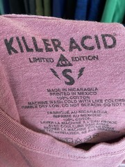 Killer Acid Limited Edition T-Shirt Abstract Art Trippy Third Eye Size Small
