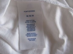 Nautica Crew Neck 1983 Flag Men’s T-Shirt Right White M MSRP $24.50 NWT