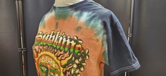 Sublime Tie-Dye Graphic Logo Crew Neck Short Sleeve Cotton T-Shirt – Size S