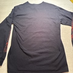 BabyMetal Kawaii Foxes U.S. Tour Long Sleeve Graphic Tee Black Mens M EUC