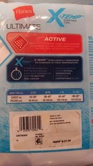 Hanes ULTIMATE X-Temp Tagless Sleeveless Men’s Active T-Shirt SZ: XL 3-Pack 2014