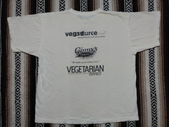 90s Vegetarian vtg T Shirt XL Beneficial T’s distress Vegpledge Vegan Promo tee