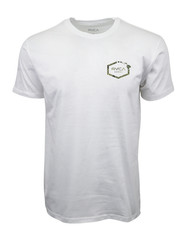 RVCA HAWAII ISLAND MENS MAP T SHIRT WHITE